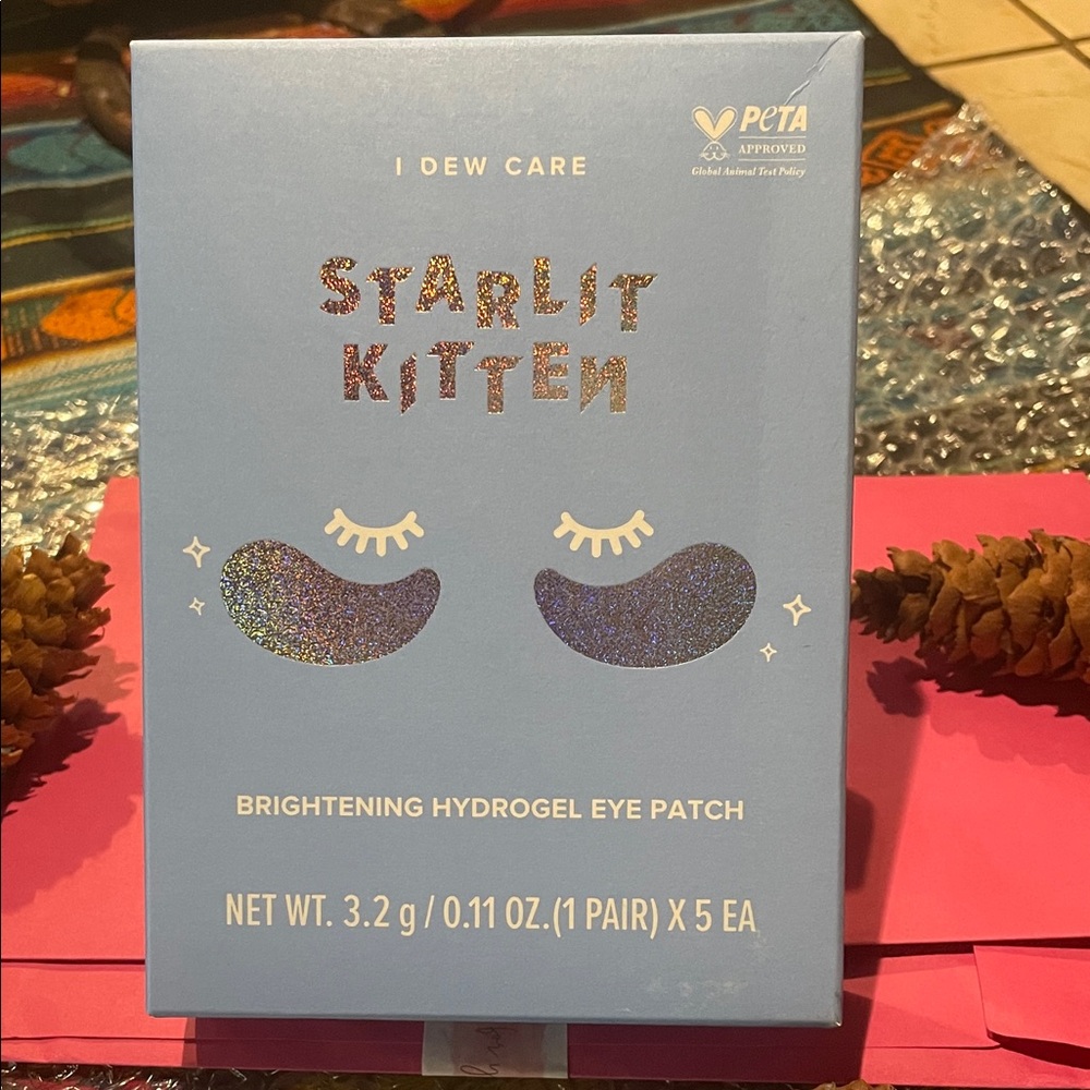 🌟HOST PICK 🌟I Dew Care Starlit Kitten Brightening Hydrogel Eye Patches, New - Picture 6 of 9